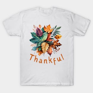 Thankful - Orange T-Shirt